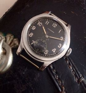 Longines "3 Tacche " Military 1940 Movimento 12.68z ULTRA RARE ww2