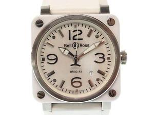 Authentic Bell & Ross Aviation Stainless BR03-92-SC  Mens Watch 0385
