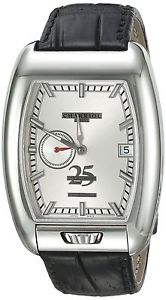 Charriol Men's 'MD52' Swiss Automatic Stainless Steel and Leather Dress W... New