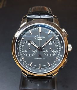 Men's Glashutte Sport Evolution Senator Automatic Chronograph Watch, Great!