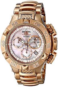 Invicta Women's 17225 Subaqua Analog Display Swiss Quartz Rose Gold Watch New