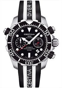 Mans watch R.CERTINA DS ACTION AUT.200M CR.ESF.NG C0134271705100 New