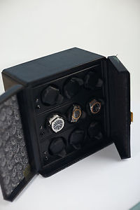 Scatola Del Tempo 9RT 9 watch winder Leather $9000 MSRP