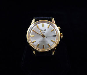 Vulcain Cricket manual alarm water protected watch circa 1953 mint condition