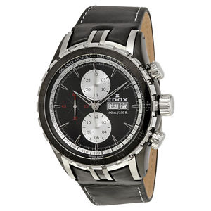 Edox Grand Ocean Chronograph Automatic Mens Watch 01121 357N NIN