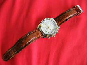 CRONOGRAFO BREITLING CHRONOMAT AUTOMATICO B 13050.1 ACCIAIO ORO