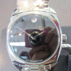 MOVADO MEN'S WATCH AUTOMATIC ALL S/S SAPPHIRE ORIGINAL SWISS NEW