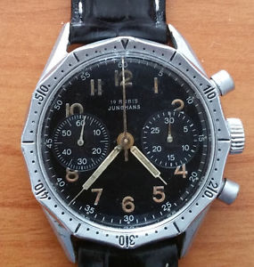 Vintage Junghans FLIEGER CHRONOGRAPH J88 Chronograph German Military Serviced