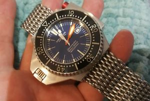 Helson Ploprof Sharkmaster 600 Diver Watch in MINT condition, box papers
