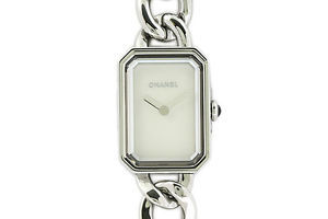 Pre-Owned Chanel Premiere All SS White Dial Women's Quartz Wristwatch H3249, MR