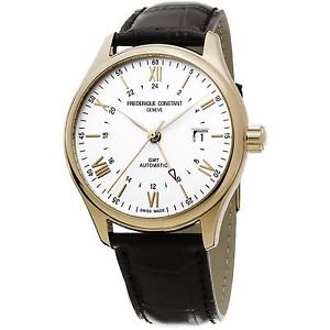 FREDERIQUE CONSTANT CLASSICS FC350V5B4 GENTS BROWN LEATHER 42MM AUTOMATIC WATCH