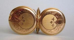 UNIQUE ANTIQUE POCKET WATCH ANCRE PRECISION 14 KARAT, LONDON 1906