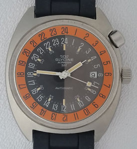 Vintage Glycine Airman SST Automatic Ref. 323.1219 Pilots Watch Mint Condition