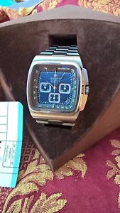 Vintage Zenith El Primero Big Bleu, TV, Box and Papier