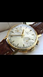 Zenith 1972 Con Garanzia Cronografo In Oro 'stellina'