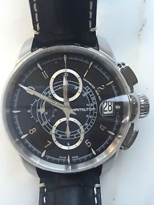 Hamilton Men's 'Railroad Auto Chrono' Chronograph Watch