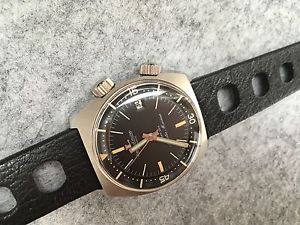 Vintage Diver Jeger Master Mariner 2 Corone Supercompressor E558