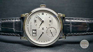 A. Lange & Sohne Lange 1 Daymatic Platinum Watch Box/Papers reference 320.025