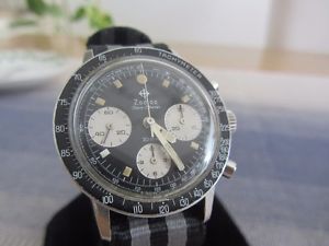 Ultra Rare Zodiac Sea-Chron 20 atm. Valjoux 72 Too Nice!