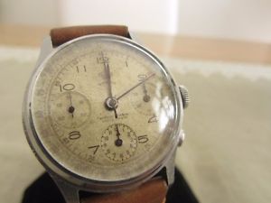 Ultra Rare Ulysse Nardin Valjoux 71 from 40's Museum Watch!