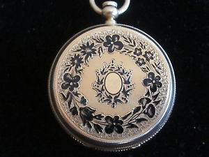 Antique 10 Size American Watch Co. HC 18kt KW/KS Ladies Watch