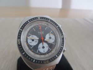 Ultra Rare Gallet by Racine Chronograph cal.Excelsior Park Amazing!!!