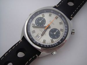 ZODIAC VINTAGE AUTOMATIC CHRONOGRAPH POOR MAN CARRERA CAL 11, CAL 12, CAL 90