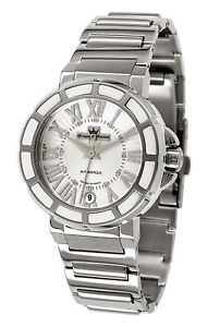 Yonger & Bresson Women's YBD 8514-10 M Automatic Steel Diamond Date Wristwatch