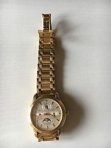 Bucherer H.-Armbanduhr 14K mit Faltschließe