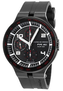 Porsche Design 6360' Flat 6 Chronograph Automatic Men's Day & Date Watch $6250