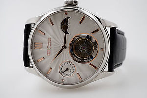 NEW Great Value GMT Tourbillon Automatic Mens Memorigin Luxury Watch