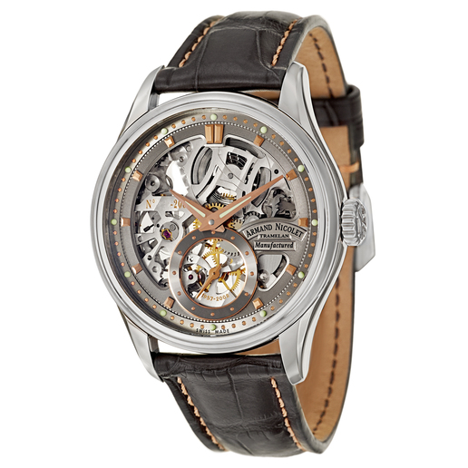 Armand Nicolet LS8 Men's Manual Watch 9620S-GL-P713GR2