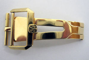 ULYSSE NARDIN 18K YELLOW GOLD 16mm Deployment  Buckle