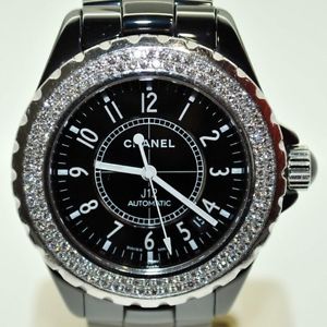 Chanel J12 Ceramic with Diamonds