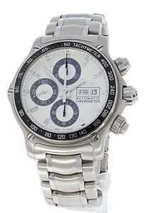 EBEL DISCOVERY CHRONOGRAPH AUTOMATIK ZERT. CHRONOMETER ARMBAND UHR B + P