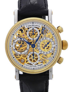 Chronoswiss Opus CH7522SR 18K Yellow Gold/Stainless Steel Chronograph Automatic