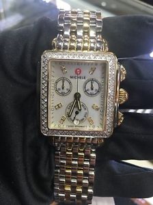 Women's Michele Watch MWW060P000108 Retail $2,295.00