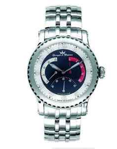 Yonger and Bresson Mens YBH 8301J-01 M Automatic Stainless Steel Wristwatch
