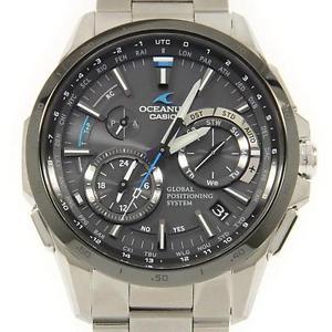 Authentic CASIO OCW-G1000DB-1AJF Oceanus GPS Solar Quartz  #260-001-758-8959