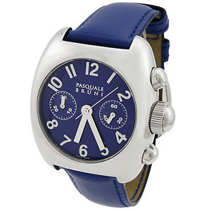 Pasquale Bruni Uomo Chronograph Stainless Swiss Made Auto Men's Watch 01MCA33