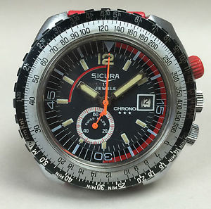 Vintage Sicura Chrono