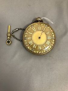 Antique Rob Roskell Liverpool  Gold Pocket Watch