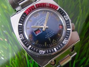 VINTAGE ZRC SPATIALE STEEL DIVER AUTO