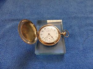 Very Rare Illinois Sangamo Railroad 16S 23J Model 4 Hunter Case Pocket Watch