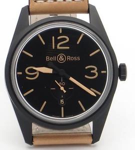 Bell & Ross Vintage 123-95 Heritage PVD Watch w/ Box & Papers