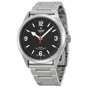 Tudor Heritage Ranger Black Dial Mens Watch 79910-BKASSS
