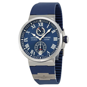 Ulysse Nardin Marine Chronometer Automatic Mens Watch 1183-126-3-43