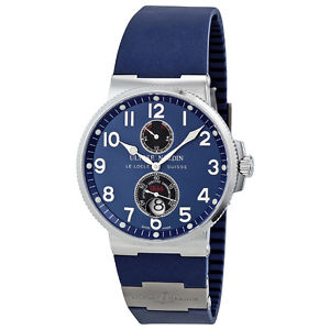 Ulysse Nardin Maxi Marine Automatic Blue Dial Men Watch 263-66-3-623