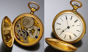 Antique Imperial Watch Co. Pocket Watch with Sweep Second Hand CA1860s