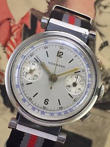 Ultra Rare Normana watch Landeron Hahn The only one on the net image 1